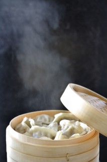 Steamed Asian dumplings