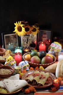 Variety of Mexican celebratory foods