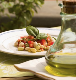 Fresh Italian bean salad