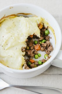 Shepherd's pie in bowl
