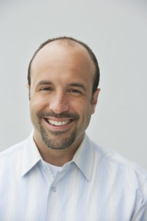 Caucasian businessman smiling