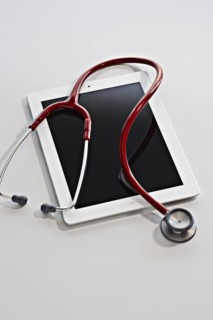 Digital tablet and stethoscope