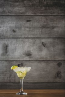 Mojito cocktail with lime