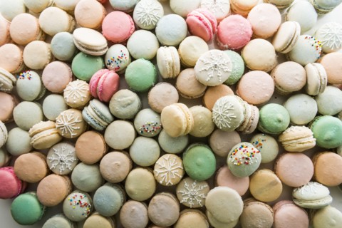 Pile of macaroons