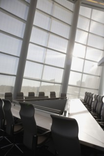 Empty conference room