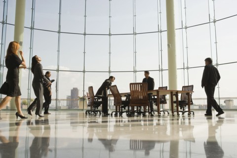 Business people in conference room for meeting
