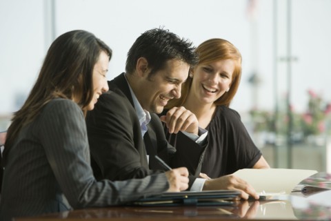 Business people in conference room for meeting
