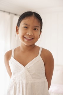 Smiling Asian girl
