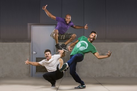 Dancers performing