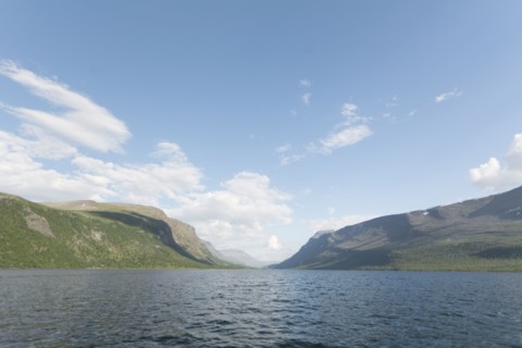 River in remote valley