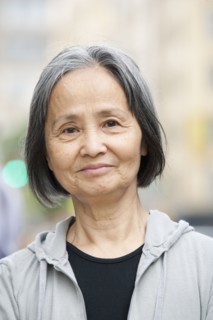 Smiling Korean woman