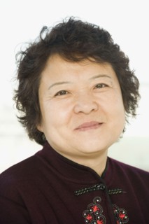 Chinese woman smiling
