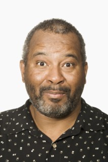African man looking surprised