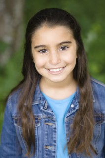 Smiling Middle Eastern girl