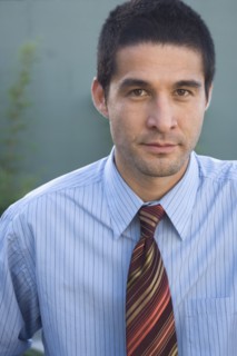 Close up of Hispanic businessman