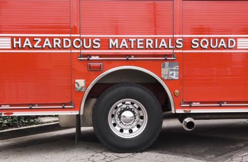 Hazardous Materials Squad truck