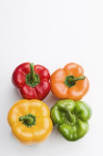 Colorful bell peppers