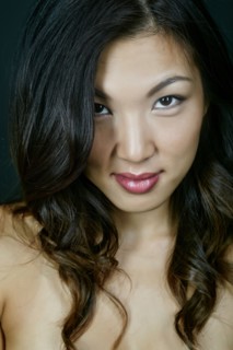 Korean woman smiling