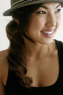 Korean woman smiling