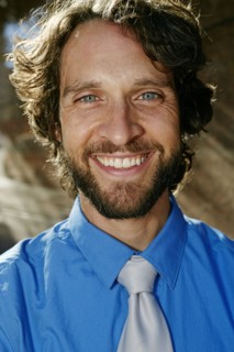 Caucasian businessman smiling