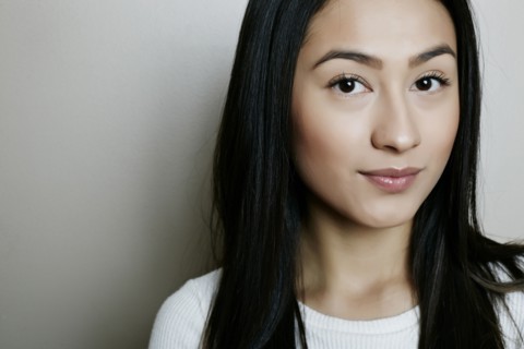 Hispanic woman smiling