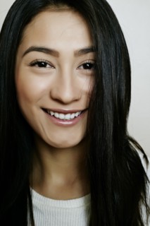 Hispanic woman smiling