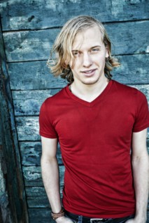 Caucasian man standing outdoors