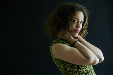 Portrait of smiling Mixed Race woman