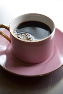 Close up of coffee in cup