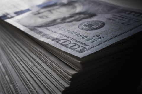Stack of money