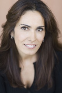 Close of up mixed race woman smiling