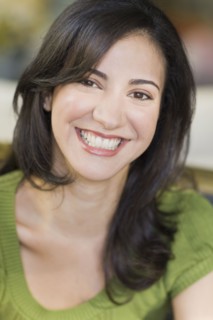 Close up of Cuban woman smiling
