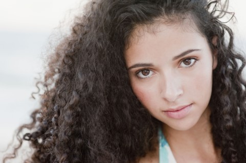 Close up of Israeli girl