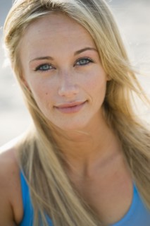 Smiling Caucasian woman