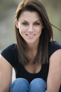 Caucasian woman smiling outdoors