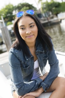 Close up of Black woman smiling