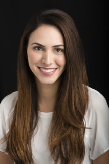 Close up of Hispanic woman smiling