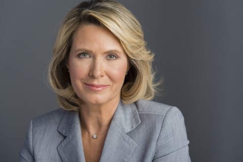 Caucasian woman smiling