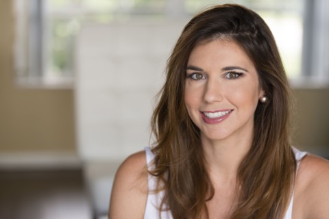 Caucasian woman smiling