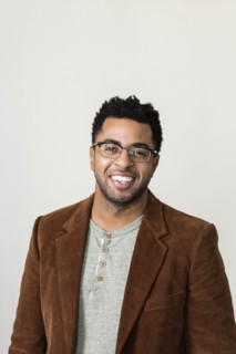 African American businessman smiling
