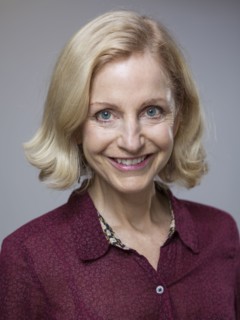 Close up of smiling Caucasian woman