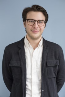 Caucasian businessman smiling