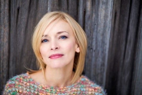 Close up of serious Caucasian woman