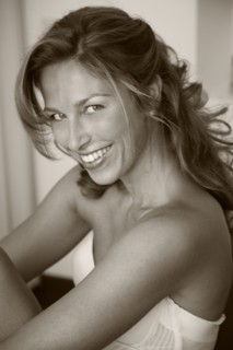 Caucasian woman smiling