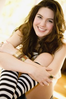 Hispanic woman smiling