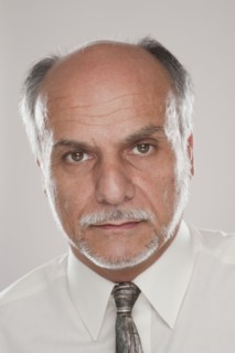 Serious Caucasian businessman