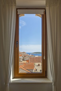 Scenic view from window