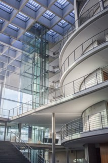 Modern architecture of German Parliament building