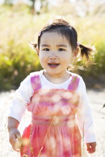 Smiling Chinese girl