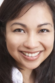 Filipino woman smiling